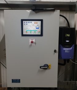 Cropscan 12 inch touchscreen controller in a stand-alone control panel