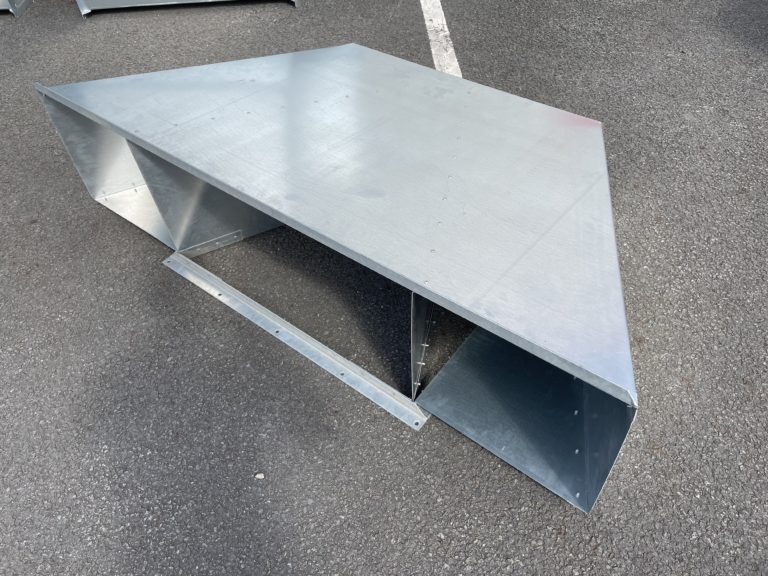 PU100 Fish Tail Discharge Hood